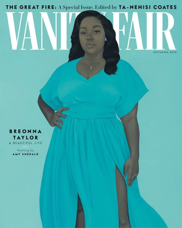 Breonna Taylor on front of Vanity Fair